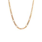 Figaro Chain 18'' Weighing 9.5g in 9ct Yellow Gold