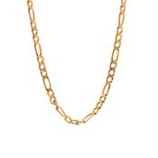 Gents 23'' Figaro Chain Weighing 16.8g in 18ct Yellow Gold image