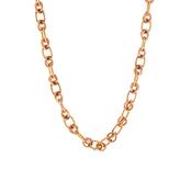 Ladies Fancy Chain 18 Inches Weighing 10.3g in 9ct Rose Gold