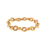 Ladies Mariner Link Bracelet Weighing 16.1g in 9ct Yellow Gold image
