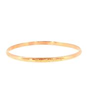 12 Grams Antique Intermittent Design Bangle in 18ct Rose Gold image
