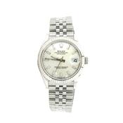 Ladies Vintage Rolex Stainless Steel Datejust with Fluted Bezel image