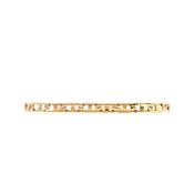 10ct Yellow Gold Flat Mariner Link Chain Bracelet image