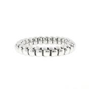 Expandable Vintage Fope Bracelet Weighing 37.2g in 18ct White Gold image