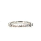 Platinum 0.28ct Natural Diamond Eternity Wedding Band image