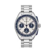 Bulova Gents Archive Series Jet Star Limited Edition Stainless Steel Watch With Silver Dial