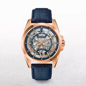 Bulova Gents Sutton Automatic Watch with Blue Dial and Leather Strap