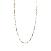 Fancy Link Chain Necklet in 9ct Yellow Gold