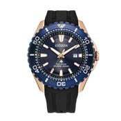Gents Citizen Eco-Drive Sports With Drivers Bezel Black &amp; Bezel
