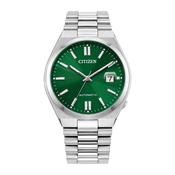 Gents Citizen Tsuyosa Automatic Green Dial on Stainless Steel Bracelet image