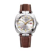 Herbelin Newport Heritage Automatic Gents Watch on Brown Leather Strap image