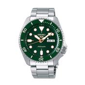 Seiko 5 Gents Automatic Green Dial Watch in Stainless Steel image