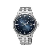 Seiko Gents Automatic Navy Round Dial Presage on Stainless Steel Bracelet image