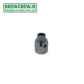 1/2" Female Tap Extension Cable Guide - Chrome