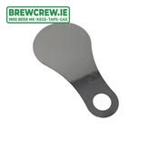 Badge Holder - Round (Lolli-pop) for 1/2"BSP Tap – Stainless Steel