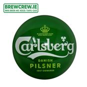 Carlsberg - Mk2 - Branded Fish Eye - Round Lens Badge - 1pcs