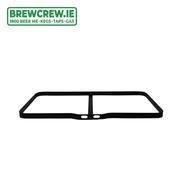 Double 6" DRIP TRAY HOLDER + NO DRIP TRAYS