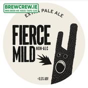Fierce Mild - Non-Alcoholic Beer <0.5% ABV, 30l Keg (53 Pints)