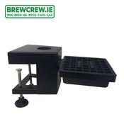 Font Clamp Triangle + Bracket &amp; 6" Drip Tray