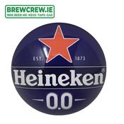 Heineken 0.0% - Branded Fish Eye - Round Lens Badge - 1pcs