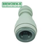 JG PI201610S - Straight Connector - 1/2" Push Fit to 5/16" Push Fit