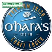 O'HARA'S - IRISH CRAFT LAGER - 4.5% ABV, 30L KEG (53 PINTS)