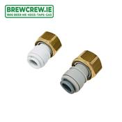 Pack - Brass BSP Gas Inlet + Beer Outlet