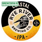 Rye River Brewing Co - Coastal IPA - 5.2% ABV, 30l Keg (53 Pints)