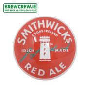 Smithwick's Red Ale - Mk2 - Branded Fish Eye - Round Lens Badge - 1pcs