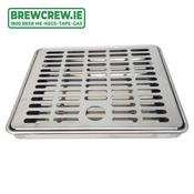 St/St Surface Beer Drip Tray 175 x 150 x 20 mm - Molded