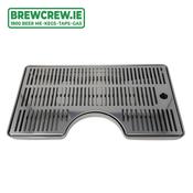 St/St Surface Beer Drip Tray 400 x 200 x 20 mm