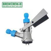Tecflo - Heineken / Coors Tapping Head - S type Keg Coupler MK1