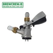 TRADE STOCK - Micromatic - S Type Keg Coupler (Includes Brass Fittings)