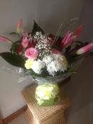 A Pretty Pink Mixed Arrangement image