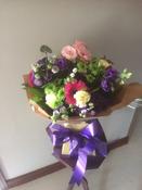 A colourful bouquet of mixed blooms image