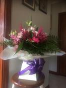 An Elegant Mixed Hand-tied Bouquet. image