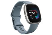 Fitbit, FB523SRAG, Versa 4 Waterfall Blue/Platinum Smart Watch, BLUE image