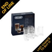 De'Longhi, DLSC326, Hot Cold 6 glass collection, Multi