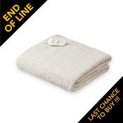 Dimplex, DMC3001, Mattress Cover Fleece Single 4 Heat, White