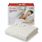 Dimplex, DMC3004, Mattress Cover Fleece Super King Size, White