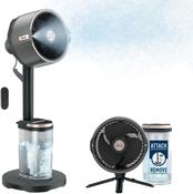 Shark, FA300UK, FlexBreeze Pro Mist Indoor &amp; Outdoor Fan &amp; Outdoor Misting System, Grey