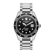 roamer rockshell mark3 scuba hand quartz wristwatch analog battery stainless steel image