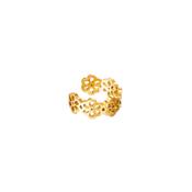 earcuff flowers in a row image