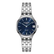 roamer slim-line classic ladies swiss made ronda 704 2 hands - date stainless steel quartz wrist-watch - analog - battery