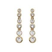 rose gold dazzle stud earring image