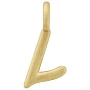 love letters: pendant gold - l