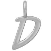 love letters: pendant silver - d