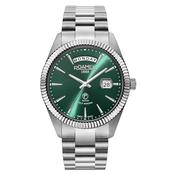 roamer primeline daydate swiss made automatic stp4-13 3 hands - day &amp; date stainless steel mechanical wrist-watch - analog - self winding