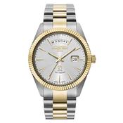 roamer primeline daydate stp-4-13-a4c3d12 mechanical wrist-watch - analog - self winding