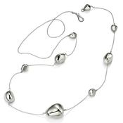 breil jewels soffio ladies necklace ss &amp; sterling sv boules image